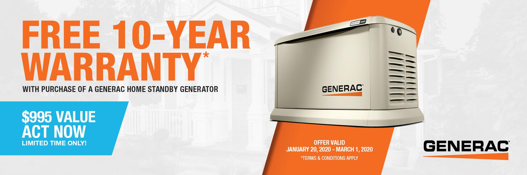 Homestandby Generator Deal | Warranty Offer | Generac Dealer | Ignacio, CO